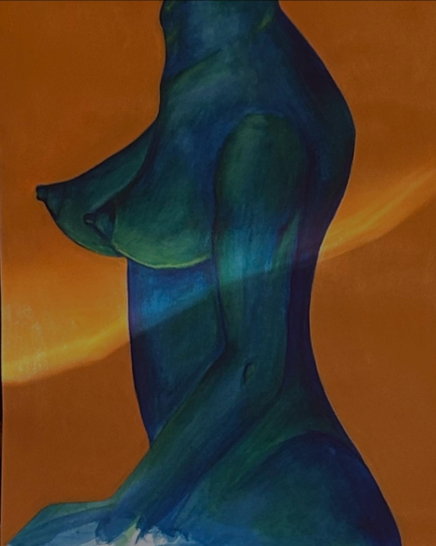 Den blå torso