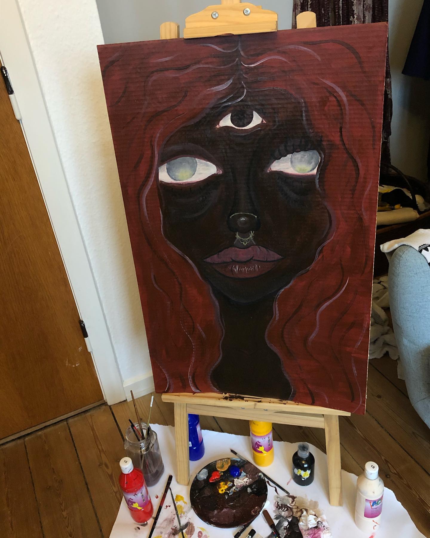 Blind goddess